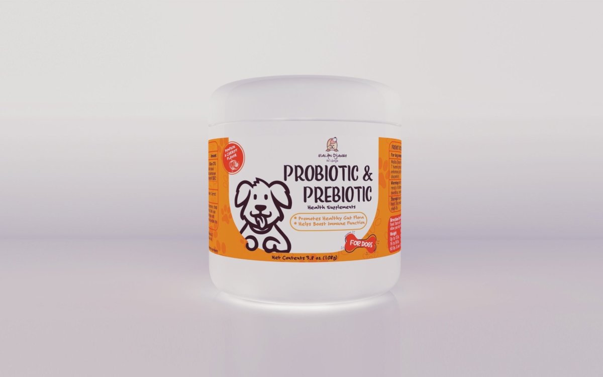 Malibu Django Probiotic Supplements - for Dogs - malibudjango